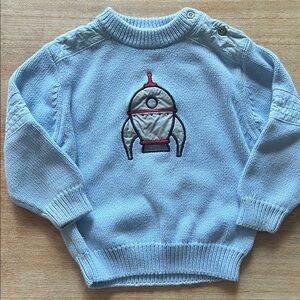 Gymboree Soft Blue Knit Sweater